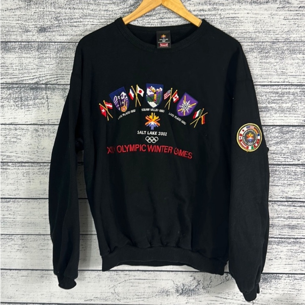 Vintage 2002 Salt Lake City Winter Olympic
Games Pullover Crewneck L